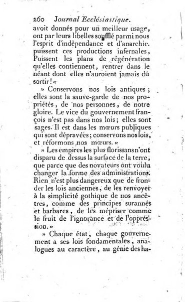 Journal ecclesiastique ou bibliotheque raisonnée des sciences ecclésiastiques