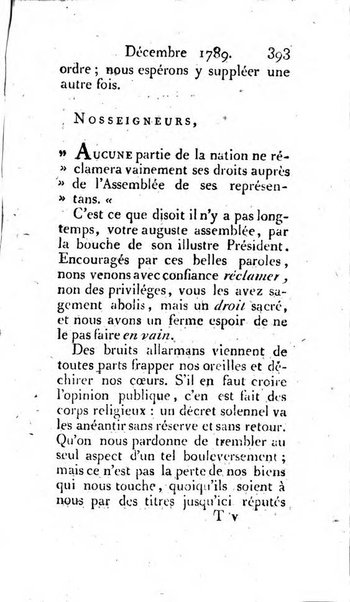 Journal ecclesiastique ou bibliotheque raisonnée des sciences ecclésiastiques