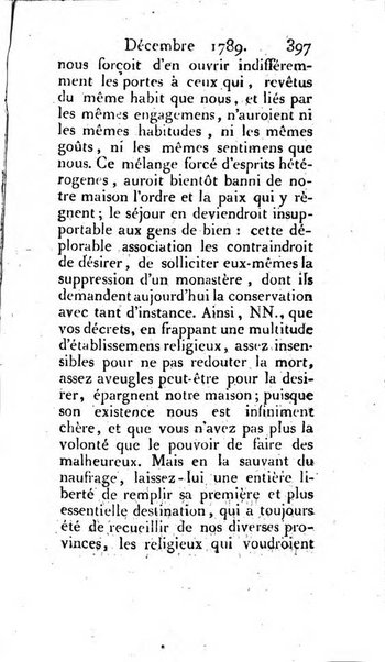 Journal ecclesiastique ou bibliotheque raisonnée des sciences ecclésiastiques