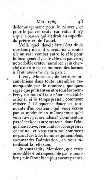 Journal ecclesiastique ou bibliotheque raisonnée des sciences ecclésiastiques