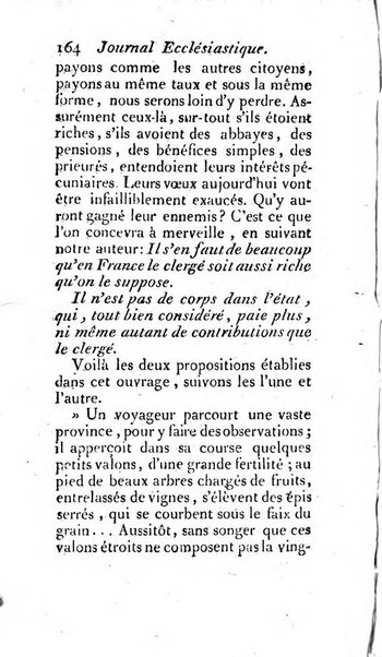 Journal ecclesiastique ou bibliotheque raisonnée des sciences ecclésiastiques