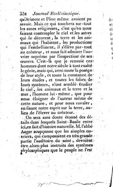 Journal ecclesiastique ou bibliotheque raisonnée des sciences ecclésiastiques