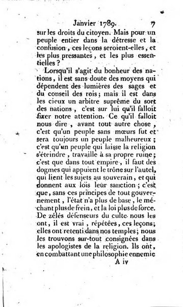 Journal ecclesiastique ou bibliotheque raisonnée des sciences ecclésiastiques