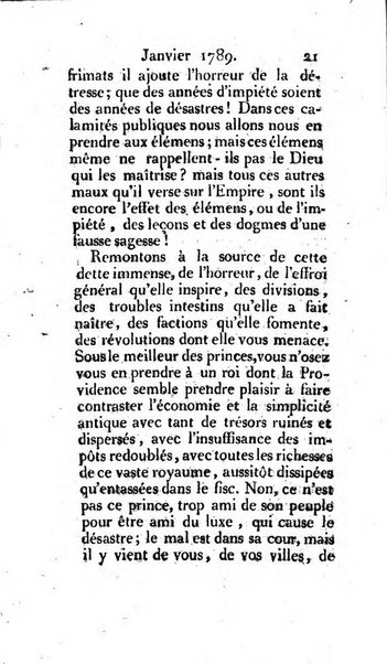 Journal ecclesiastique ou bibliotheque raisonnée des sciences ecclésiastiques