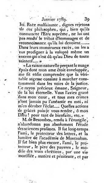 Journal ecclesiastique ou bibliotheque raisonnée des sciences ecclésiastiques