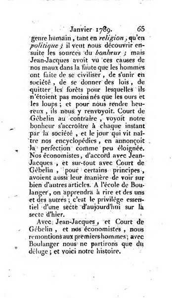 Journal ecclesiastique ou bibliotheque raisonnée des sciences ecclésiastiques