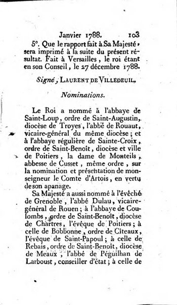 Journal ecclesiastique ou bibliotheque raisonnée des sciences ecclésiastiques