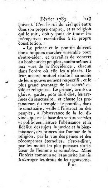 Journal ecclesiastique ou bibliotheque raisonnée des sciences ecclésiastiques