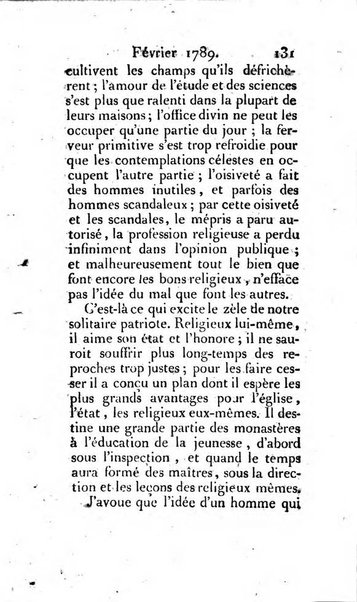 Journal ecclesiastique ou bibliotheque raisonnée des sciences ecclésiastiques