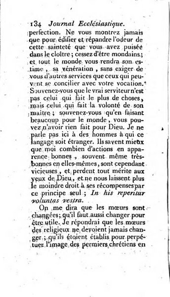 Journal ecclesiastique ou bibliotheque raisonnée des sciences ecclésiastiques