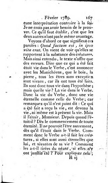 Journal ecclesiastique ou bibliotheque raisonnée des sciences ecclésiastiques