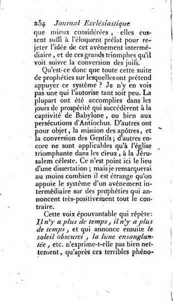 Journal ecclesiastique ou bibliotheque raisonnée des sciences ecclésiastiques