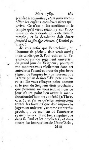 Journal ecclesiastique ou bibliotheque raisonnée des sciences ecclésiastiques