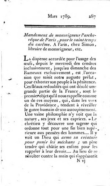 Journal ecclesiastique ou bibliotheque raisonnée des sciences ecclésiastiques