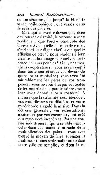 Journal ecclesiastique ou bibliotheque raisonnée des sciences ecclésiastiques