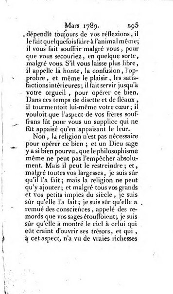 Journal ecclesiastique ou bibliotheque raisonnée des sciences ecclésiastiques