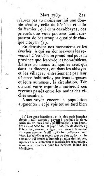 Journal ecclesiastique ou bibliotheque raisonnée des sciences ecclésiastiques