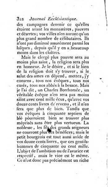 Journal ecclesiastique ou bibliotheque raisonnée des sciences ecclésiastiques