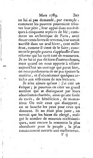 Journal ecclesiastique ou bibliotheque raisonnée des sciences ecclésiastiques