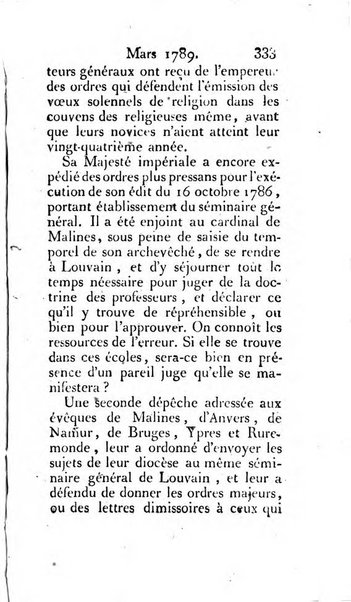 Journal ecclesiastique ou bibliotheque raisonnée des sciences ecclésiastiques