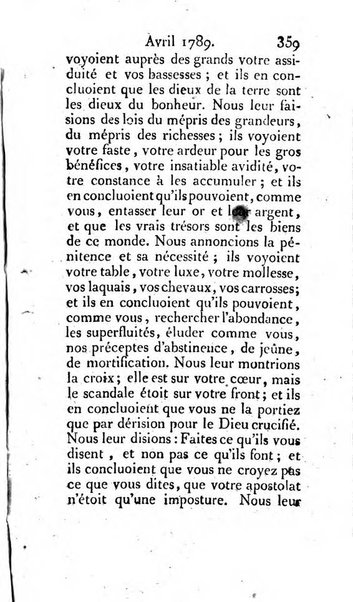 Journal ecclesiastique ou bibliotheque raisonnée des sciences ecclésiastiques