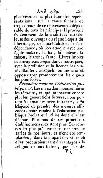 Journal ecclesiastique ou bibliotheque raisonnée des sciences ecclésiastiques