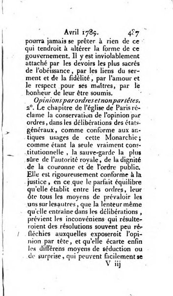 Journal ecclesiastique ou bibliotheque raisonnée des sciences ecclésiastiques