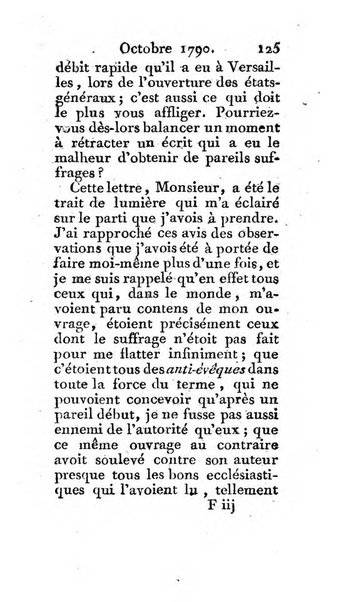 Journal ecclesiastique ou bibliotheque raisonnée des sciences ecclésiastiques