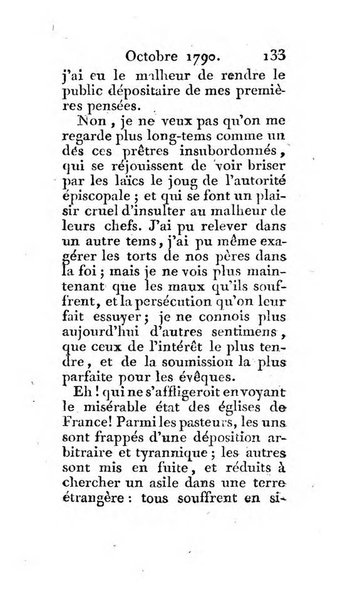 Journal ecclesiastique ou bibliotheque raisonnée des sciences ecclésiastiques