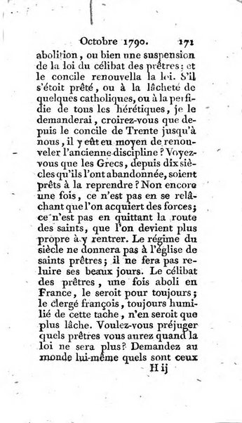 Journal ecclesiastique ou bibliotheque raisonnée des sciences ecclésiastiques