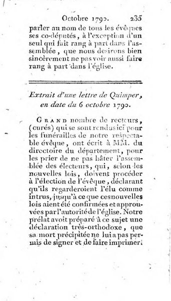 Journal ecclesiastique ou bibliotheque raisonnée des sciences ecclésiastiques