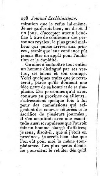 Journal ecclesiastique ou bibliotheque raisonnée des sciences ecclésiastiques