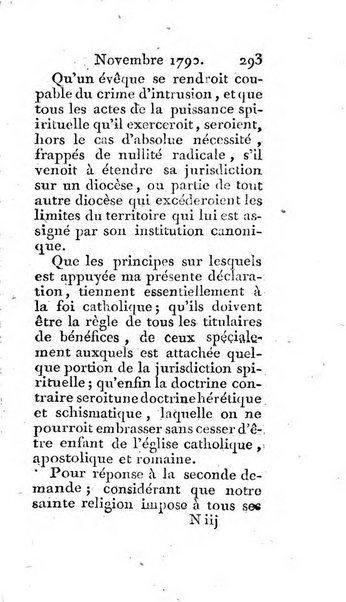 Journal ecclesiastique ou bibliotheque raisonnée des sciences ecclésiastiques