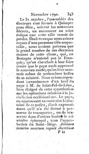 Journal ecclesiastique ou bibliotheque raisonnée des sciences ecclésiastiques