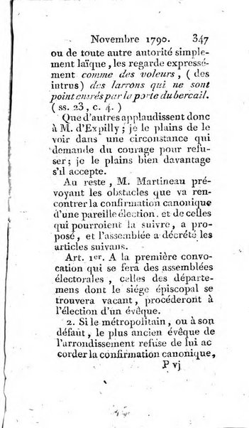 Journal ecclesiastique ou bibliotheque raisonnée des sciences ecclésiastiques