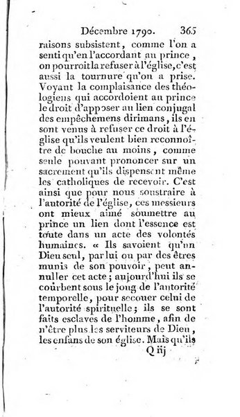 Journal ecclesiastique ou bibliotheque raisonnée des sciences ecclésiastiques