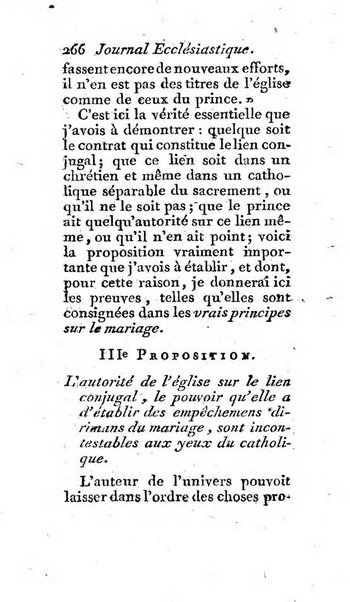 Journal ecclesiastique ou bibliotheque raisonnée des sciences ecclésiastiques