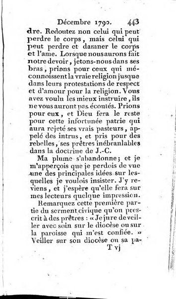 Journal ecclesiastique ou bibliotheque raisonnée des sciences ecclésiastiques