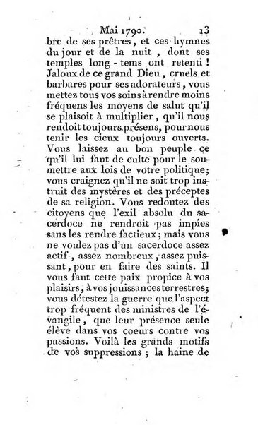 Journal ecclesiastique ou bibliotheque raisonnée des sciences ecclésiastiques