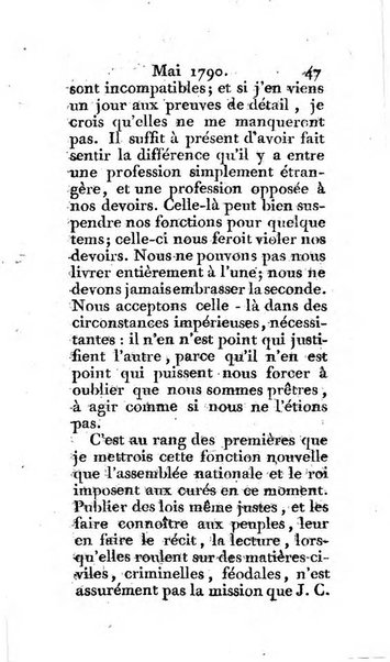 Journal ecclesiastique ou bibliotheque raisonnée des sciences ecclésiastiques