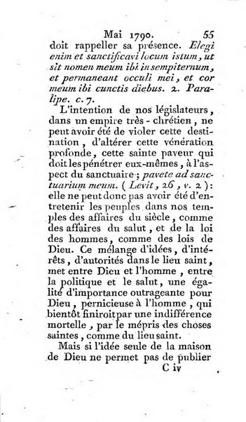 Journal ecclesiastique ou bibliotheque raisonnée des sciences ecclésiastiques