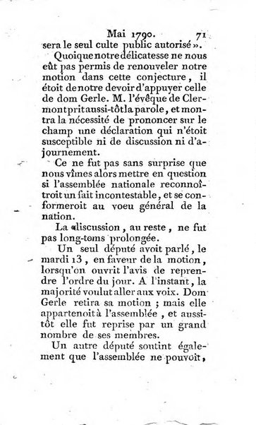 Journal ecclesiastique ou bibliotheque raisonnée des sciences ecclésiastiques