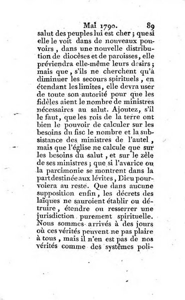 Journal ecclesiastique ou bibliotheque raisonnée des sciences ecclésiastiques