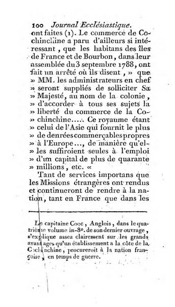 Journal ecclesiastique ou bibliotheque raisonnée des sciences ecclésiastiques