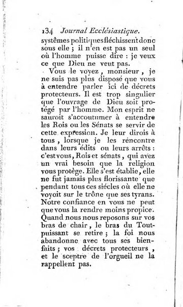 Journal ecclesiastique ou bibliotheque raisonnée des sciences ecclésiastiques