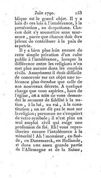 Journal ecclesiastique ou bibliotheque raisonnée des sciences ecclésiastiques