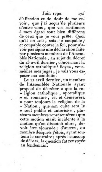 Journal ecclesiastique ou bibliotheque raisonnée des sciences ecclésiastiques