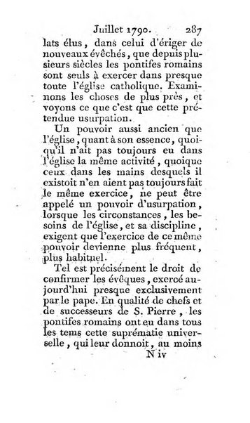 Journal ecclesiastique ou bibliotheque raisonnée des sciences ecclésiastiques