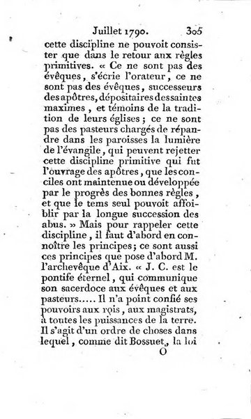 Journal ecclesiastique ou bibliotheque raisonnée des sciences ecclésiastiques