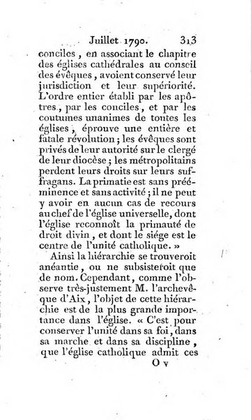 Journal ecclesiastique ou bibliotheque raisonnée des sciences ecclésiastiques